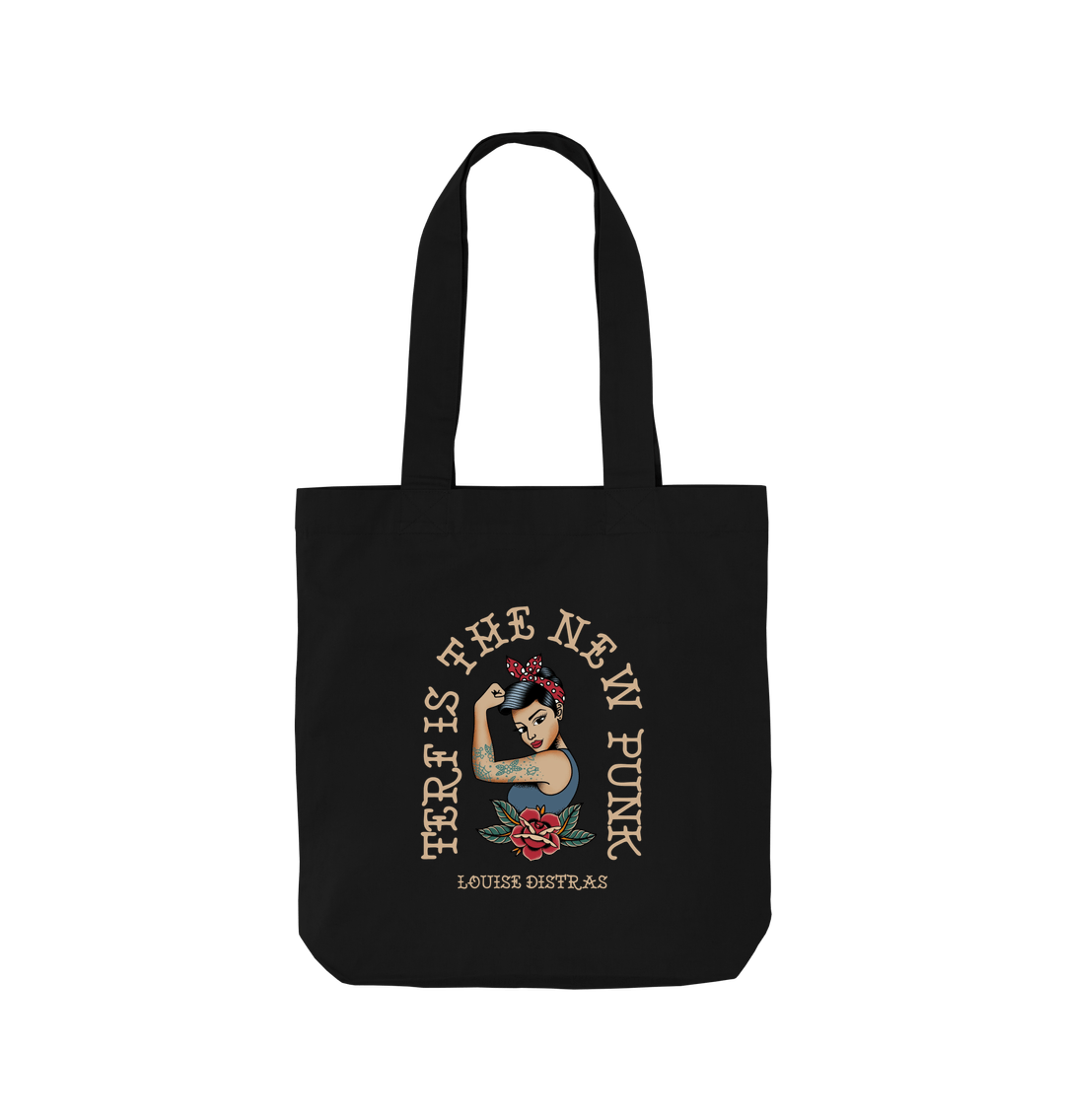 Black Tattoo Tote Bag