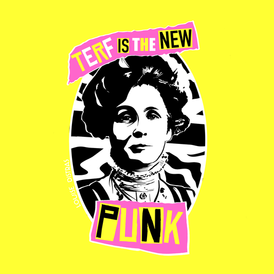 TERF is the New Punk Stickers