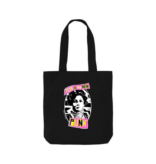 Black TERF Is The New Punk Totebag (Pink)