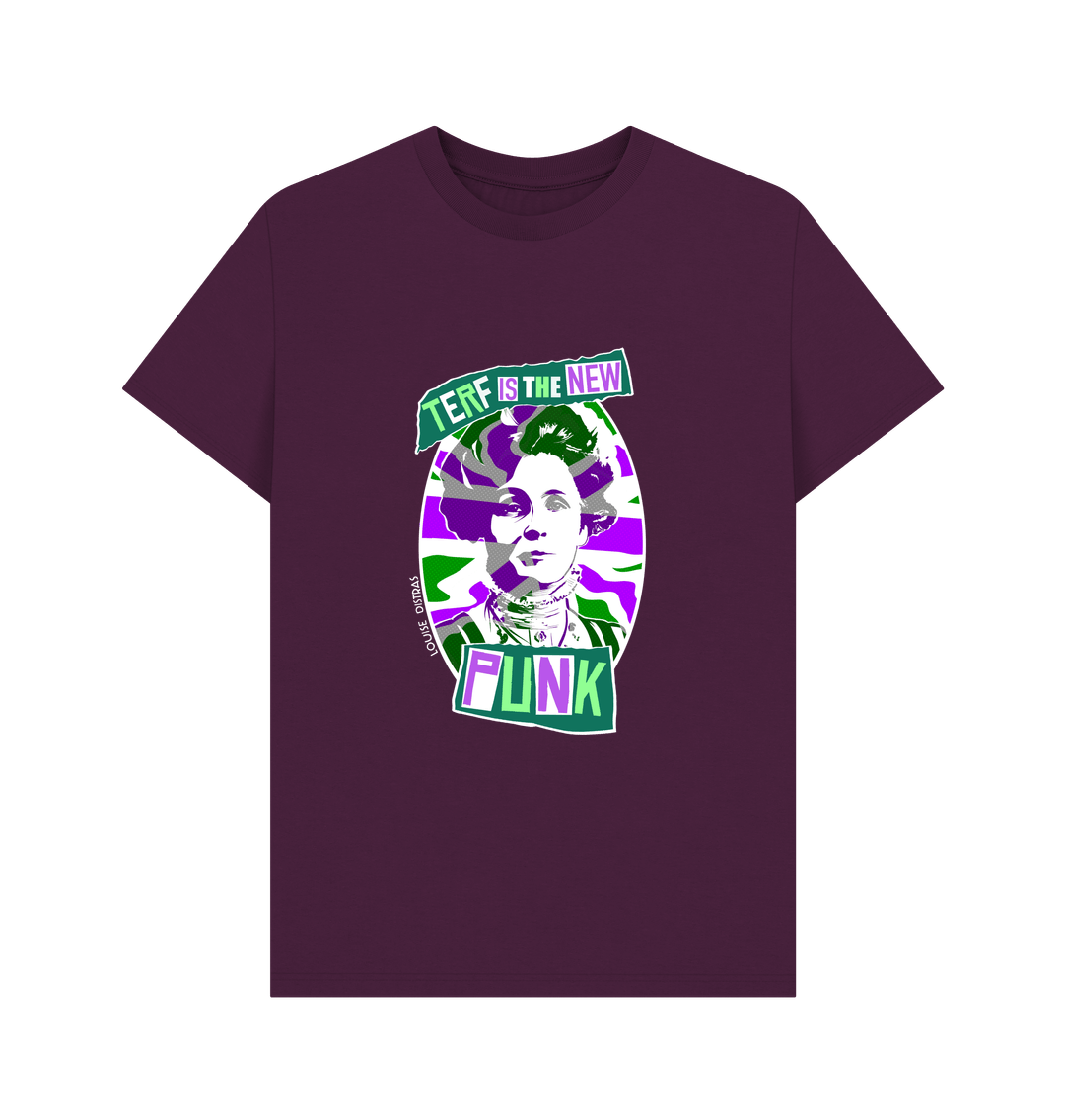 Purple TERF Is The New Punk T-Shirt - Unisex