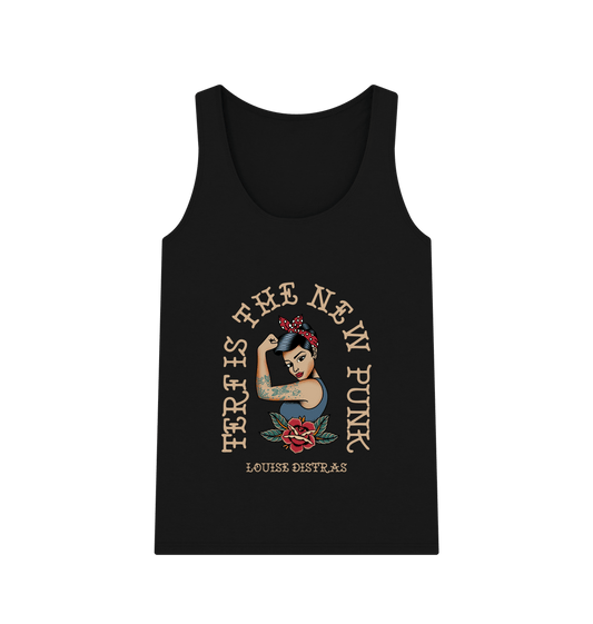 Black Tattoo Tank Top - Ladyfit