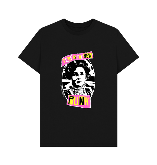 Black TERF Is The New Punk T-Shirt - Unisex (Pink)